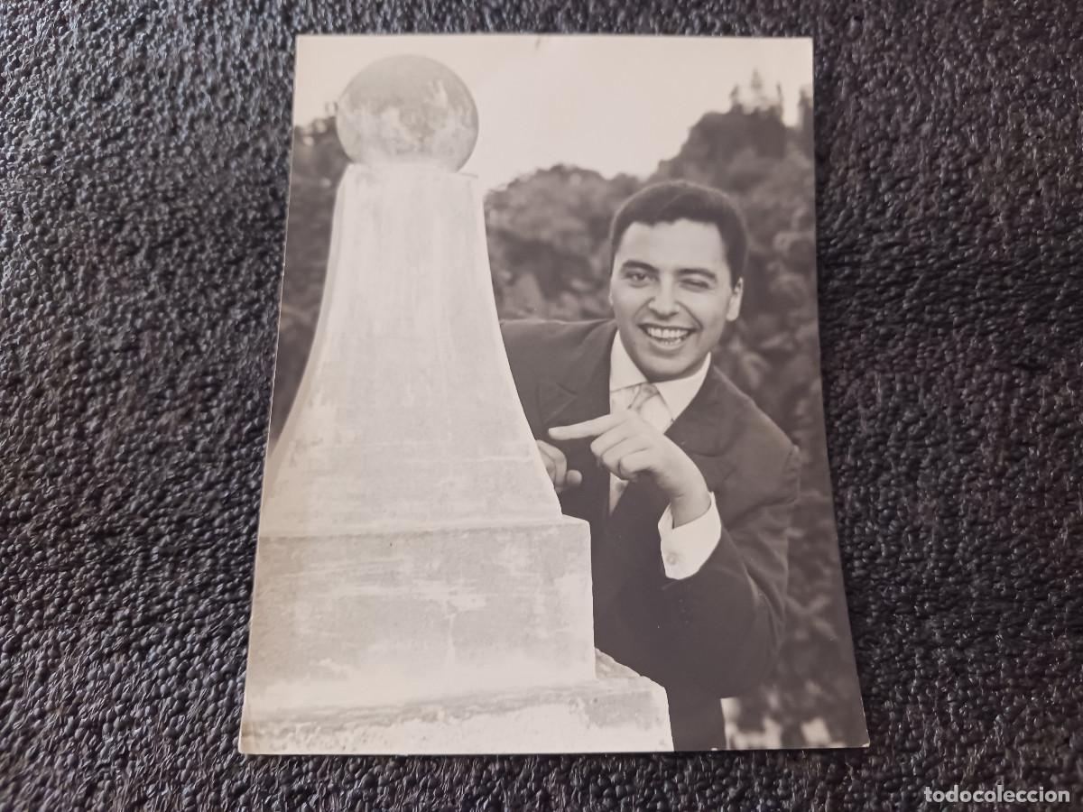 Fotos de Cantantes: fotografia del cantante francesco valentino con autografo