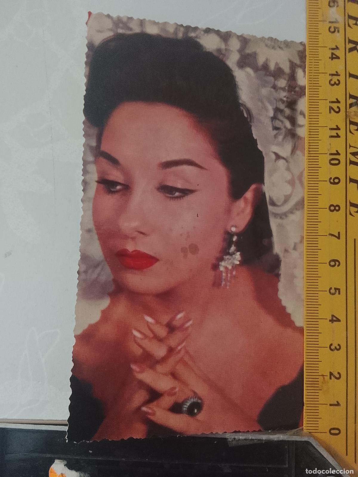 Fotos de Cantantes: FOTOCROMO O SIMILAR, TROQUELADO MUSICA COPLA MARIFE DE TRIANA , CARTON