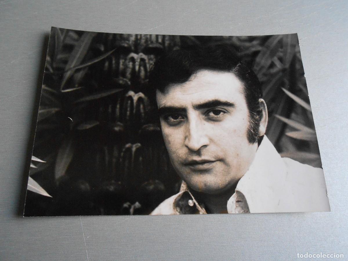 Fotos de Cantantes: FOTO de - PERET - de 17,5 x 12,5 cms.