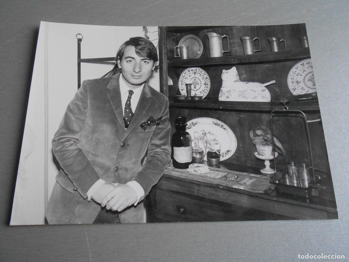 Fotos de Cantantes: FOTO de - PATRICK JAQU&Eacute; - de 17,5 x 12,5 cms.
