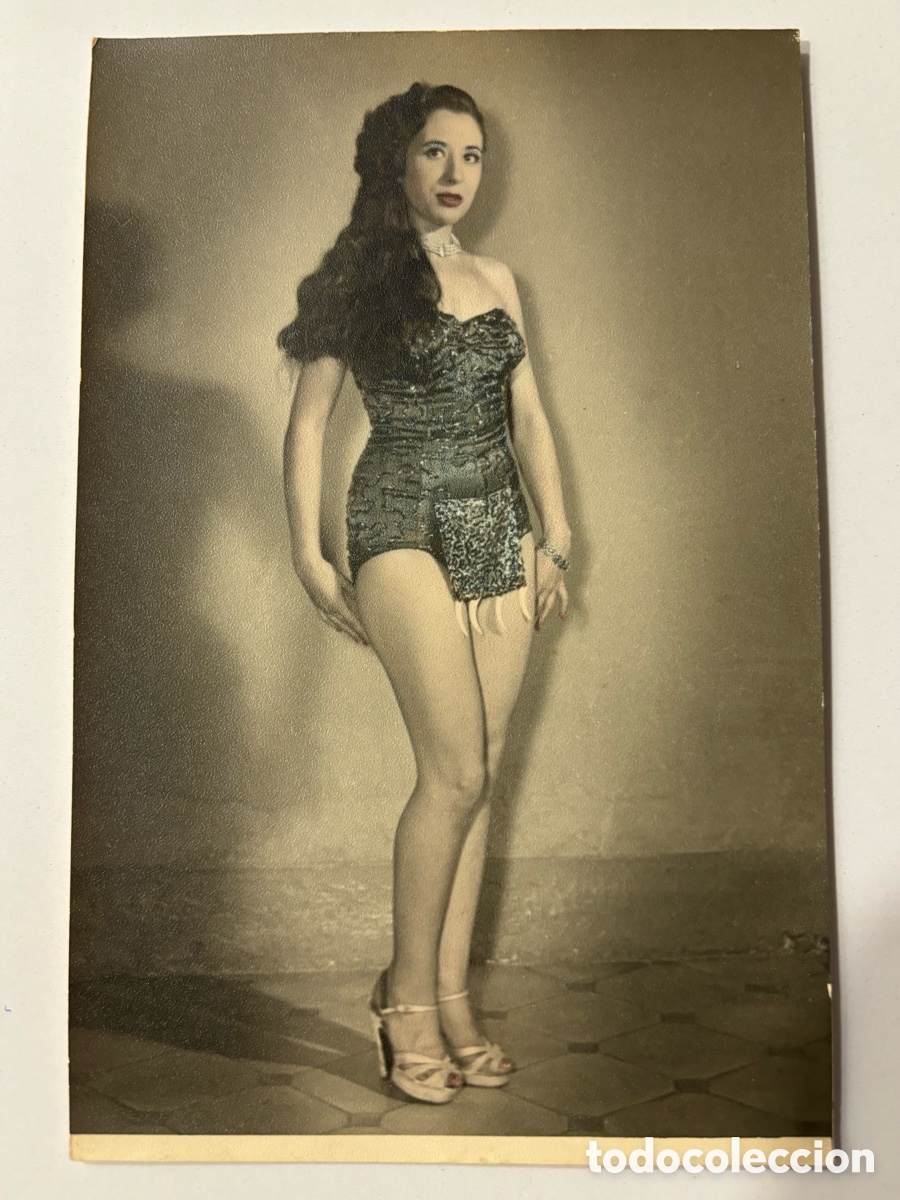Fotos de Cantantes: Foto original de la vedette Pepita Navas L