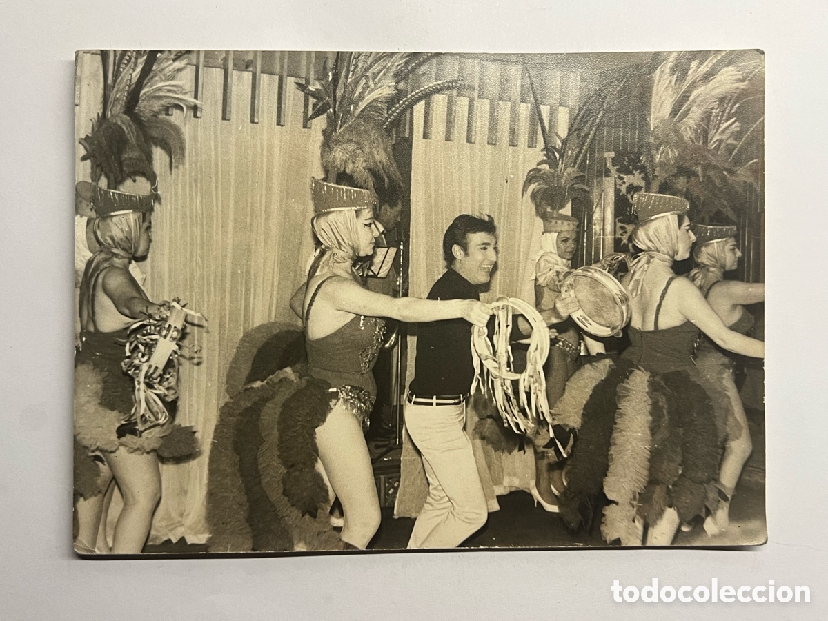 Fotos de Cantantes: ALEJANDRO VARGAS y su Ballet.. la nueva voz de la Canci&oacute;n Espa&ntilde;ola&hellip; (h.1960?) Med&iacute;das: 12 x 18 cm