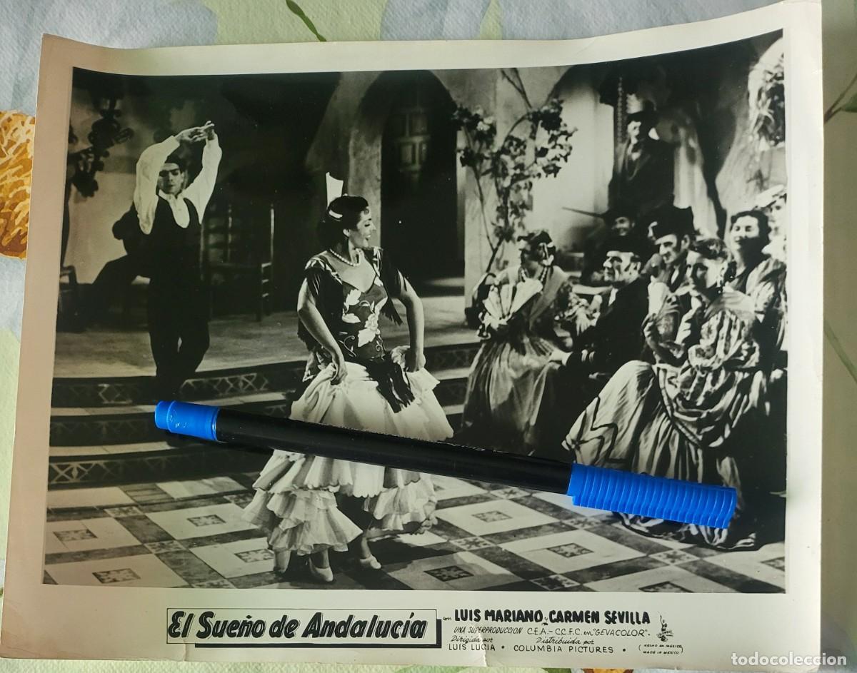 Fotos von Musikern: Carmen Sevilla fotograf&iacute;a 20 X 25 ctms...de la pel&iacute;cula El sue&ntilde;o de Andalucia.