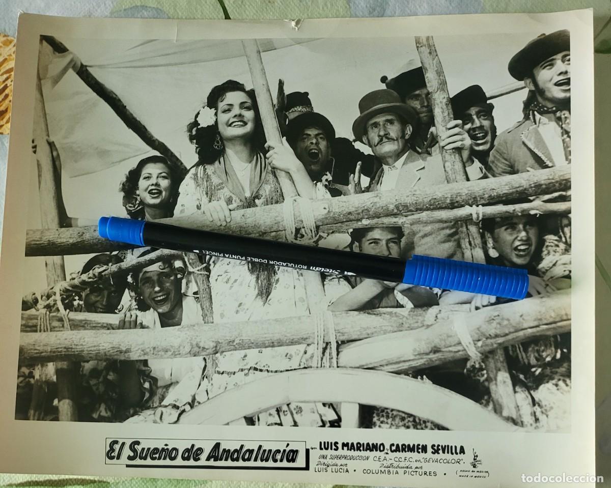 Photos de Chanteurs et Chanteuses: Carmen Sevilla fotograf&iacute;a 20 X 25 ctms...de la pel&iacute;cula El sue&ntilde;o de Andalucia.