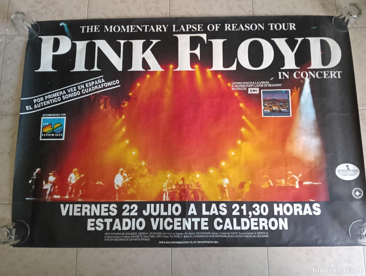 Photos of Singers: PINK FLOYD Magnifico Poster 1,90x0,90 Excelente Estado.Ver titulos y dem&aacute;s informaci&oacute;n en fotos.Pedi