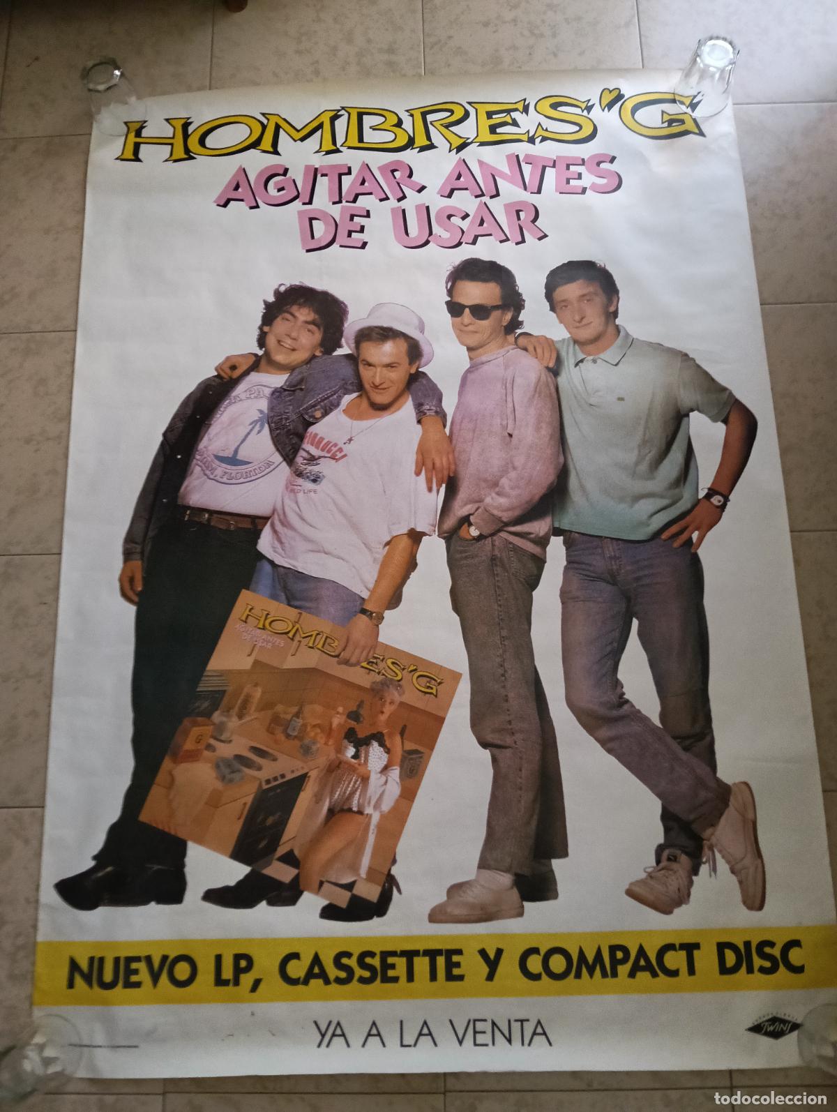 Photos of Singers: HOMBRES G. Gran Poster 1,40x 0,95 com NUEVO.Ver titulos y dem&aacute;s informaci&oacute;n en fotos.Pedido m&iacute;nimo 9