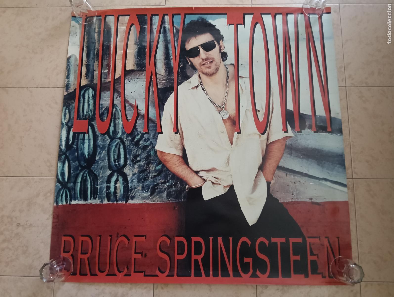 Photos of Singers: BRUCE SPRINGSTEEN Gran Poster 1,00x1,00 como NUEVO.Ver titulos y dem&aacute;s informaci&oacute;n en fotos.Pedido m