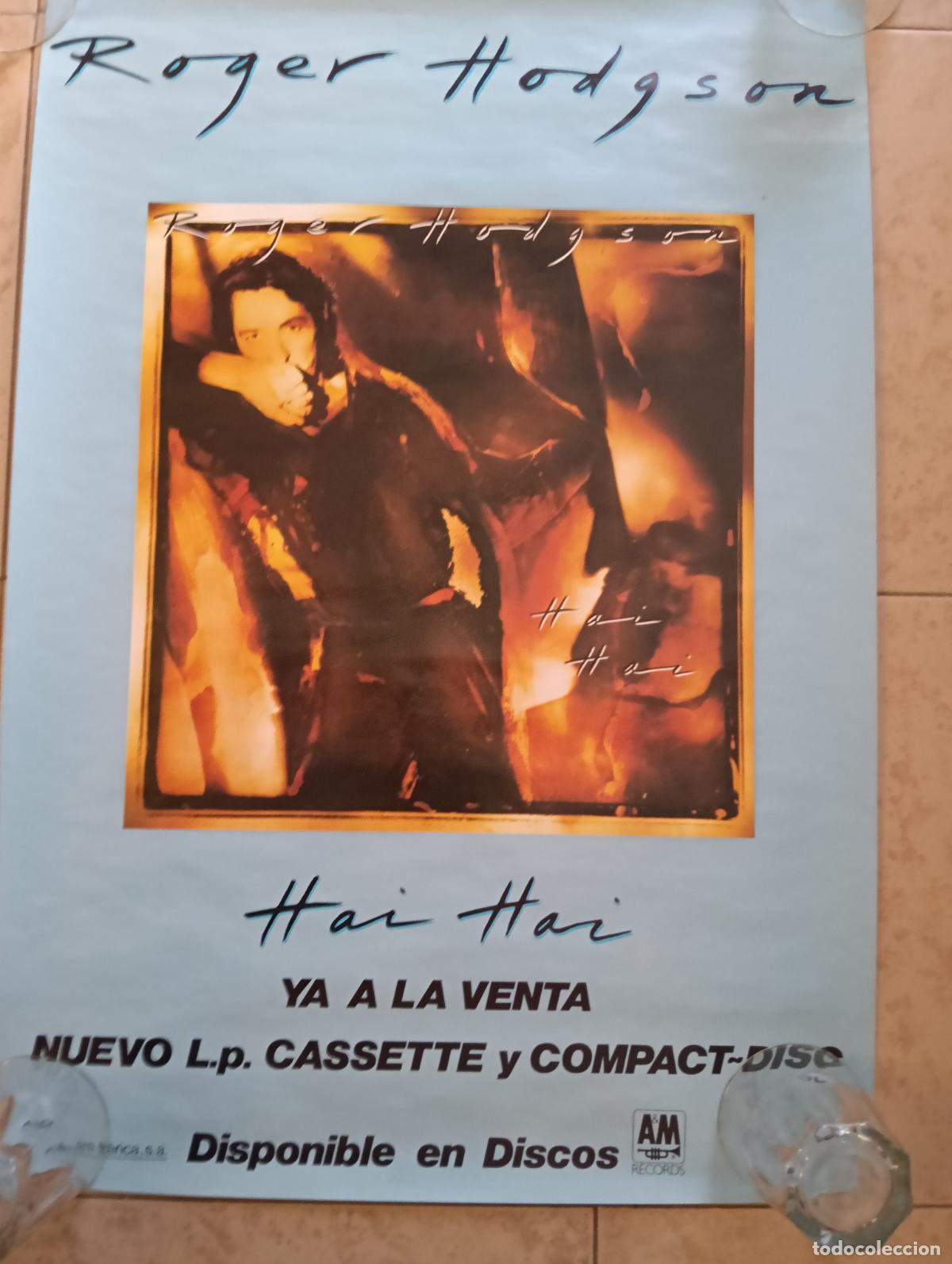 Fotos de Cantantes: ROGER HODGSON Gran poster 0,70X0,50 NUEVO .Ver titulos y dem&aacute;s informaci&oacute;n en fotos.Pedido m&iacute;nimo 9,