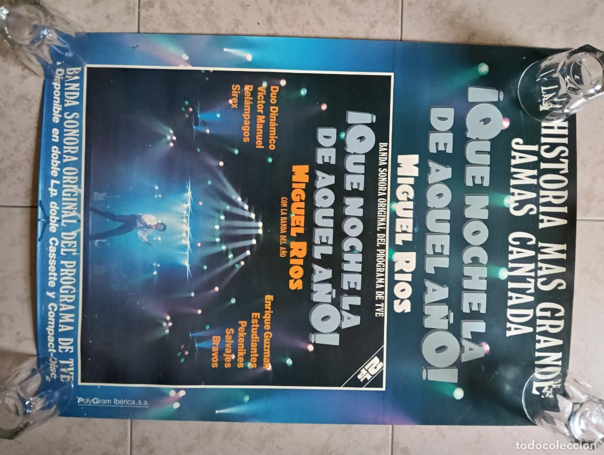 Fotos de Cantantes: MIGUEL RIOS Magnifico Poster 0,70x0,50 com NUEVO.Ver titulos y dem&aacute;s informaci&oacute;n en fotos.Pedido m&iacute;n