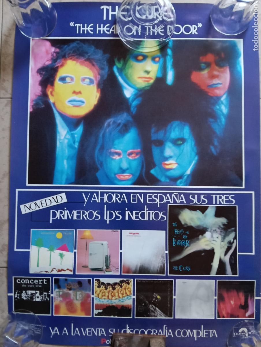 Photos of Singers: THE CURE Magnifico Poster 0,70x0,50 Buen Estado.Ver titulos y dem&aacute;s informaci&oacute;n en fotos.Pedido m&iacute;ni