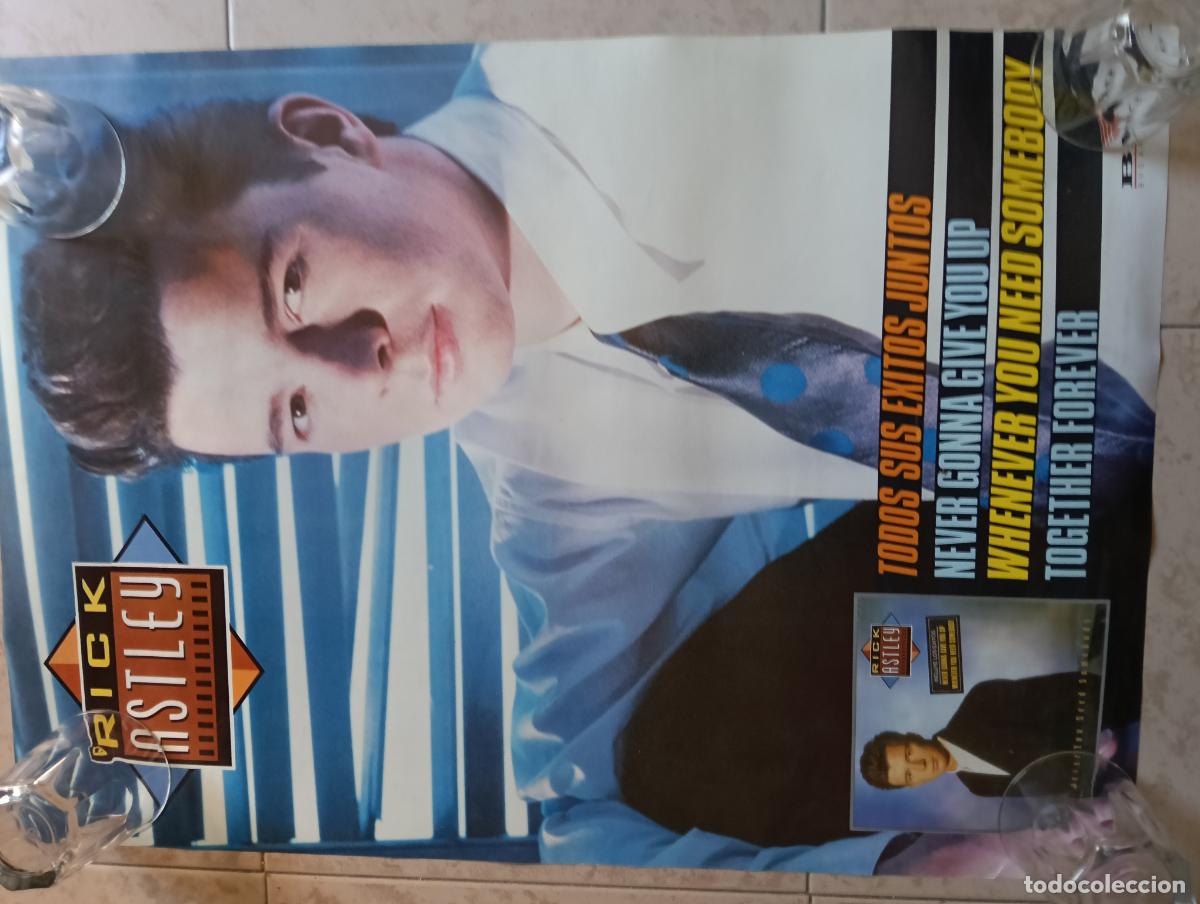 Fotos de Cantantes: RICK ASTLEY Magnifico Poster 0,70x0,50 NUEVO.Ver titulos y dem&aacute;s informaci&oacute;n en fotos.Pedido m&iacute;nimo