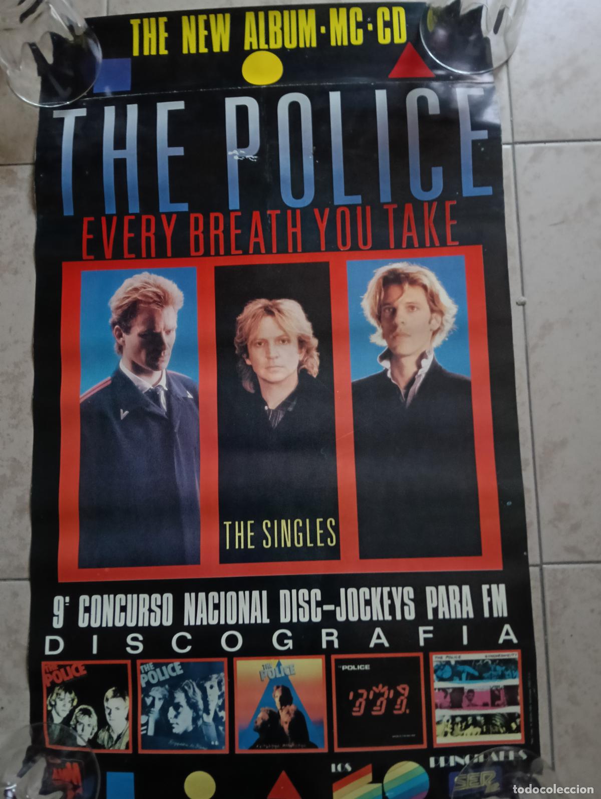 Fotos de Cantantes: THE POLICE Magnifico Poster 0,70x0,40 como NUEVO.Ver titulos y dem&aacute;s informaci&oacute;n en fotos.Pedido m&iacute;n