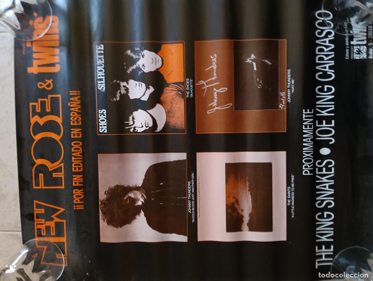 Fotos de Cantantes: JOHNNY THUNDERS Excelente Poster como NUEVO.Ver titulos y dem&aacute;s informaci&oacute;n en fotos.Pedido m&iacute;nimo 9