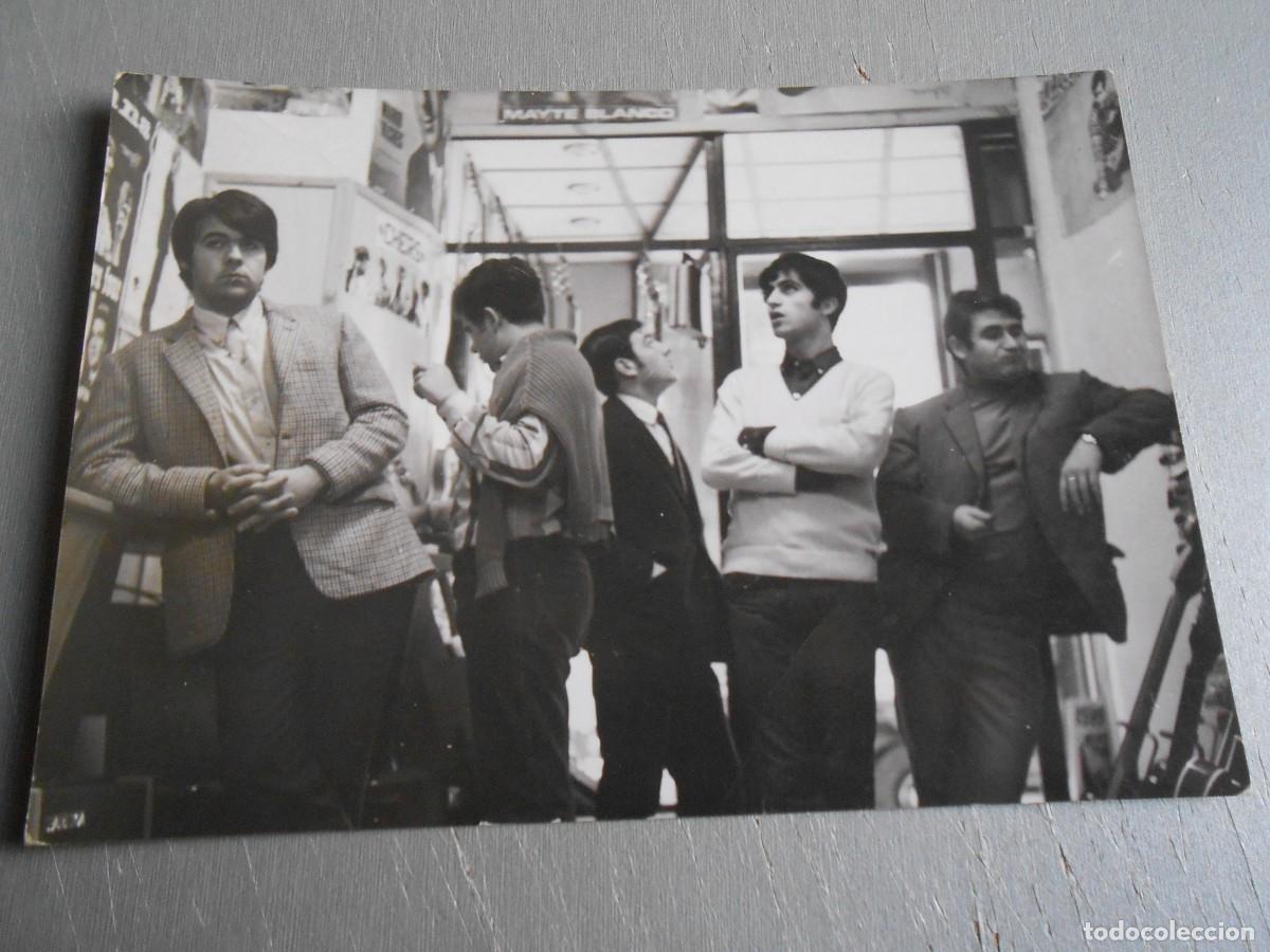 Fotos de Cantantes: FOTO de - LOS POPS - de 14,5 x 10,5 cms.