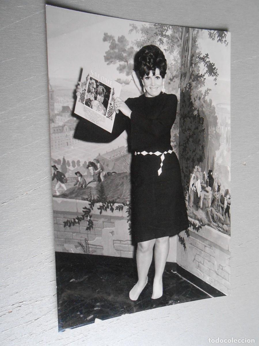 Fotos de Cantantes: FOTO de - SALOME - de 12 x 18 cms.