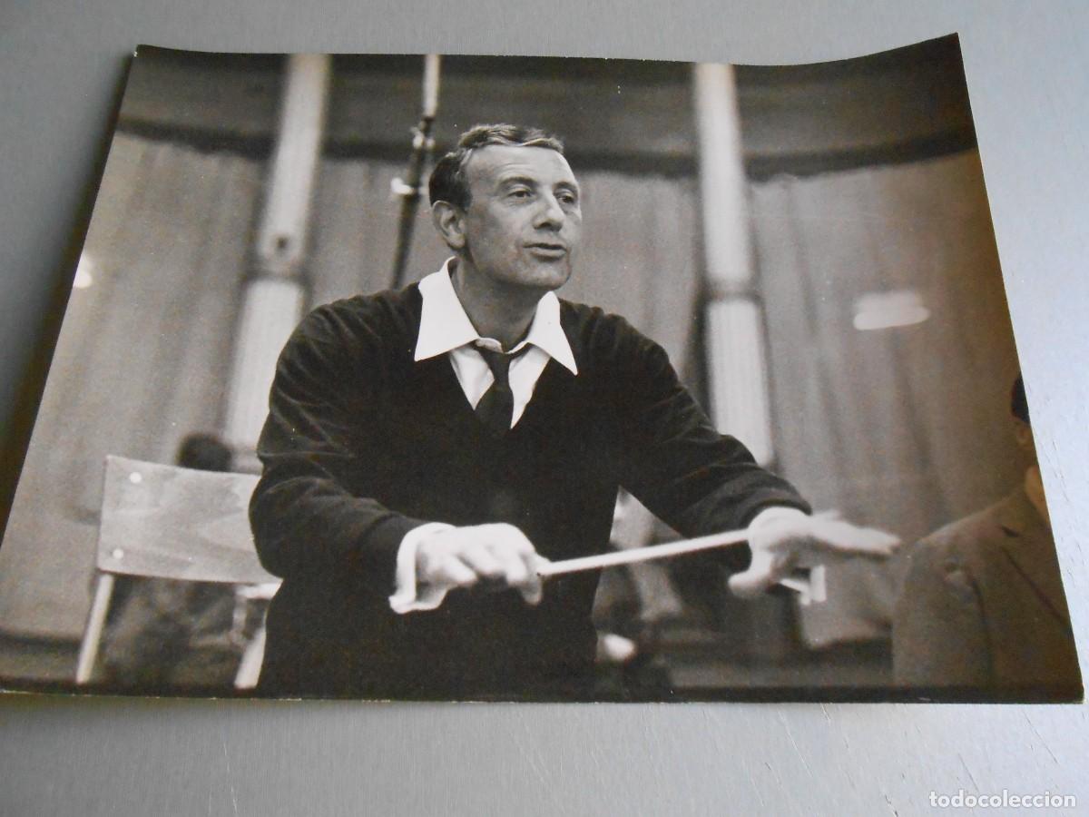 Photos of Singers: FOTO de - FRANK POURCEL - de 24 x 18 cms.
