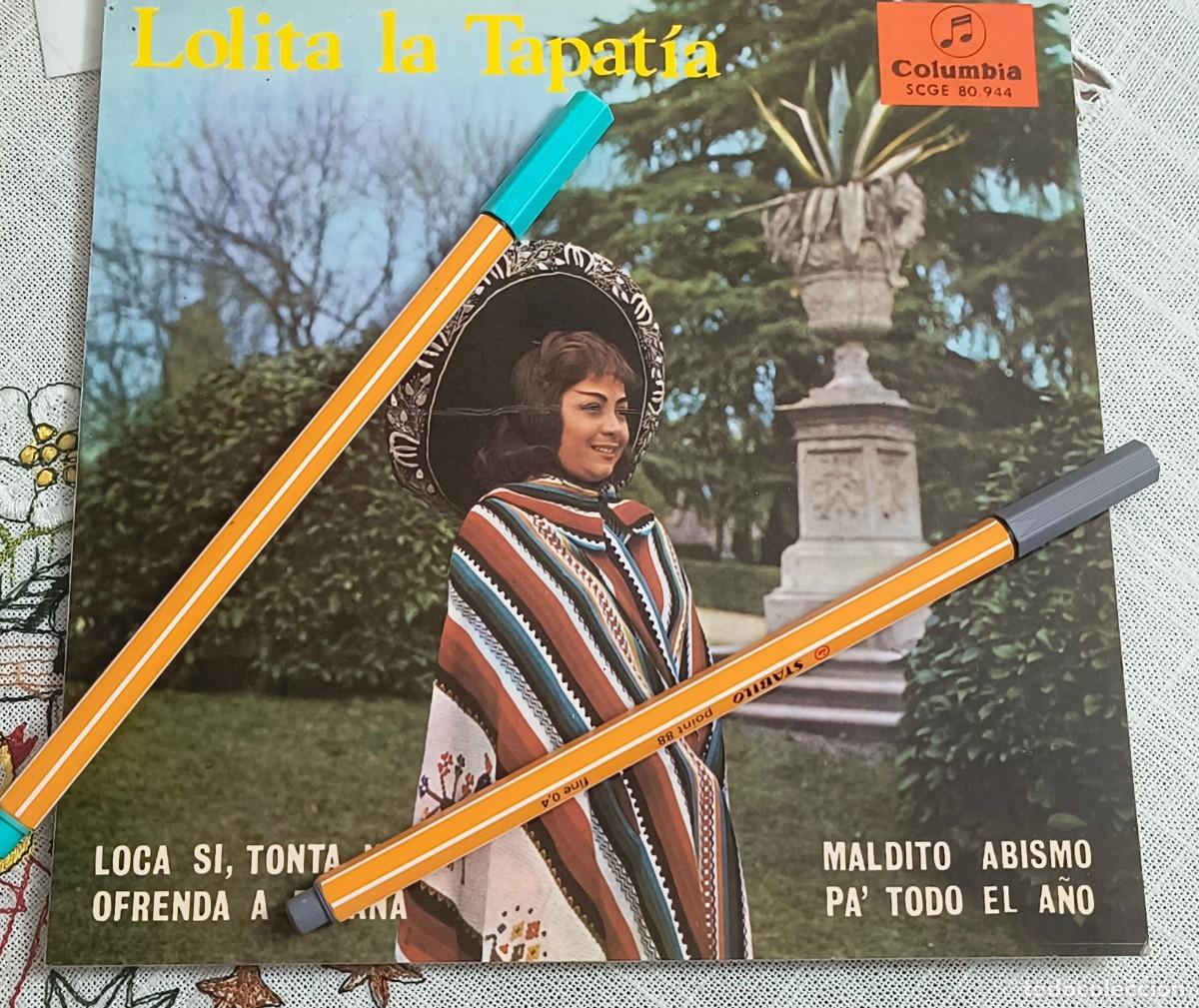 Fotos de cantantes: FOTOGRAF&Iacute;A DEL DISCO DE LOLITA LA TAPAT&Iacute;A
