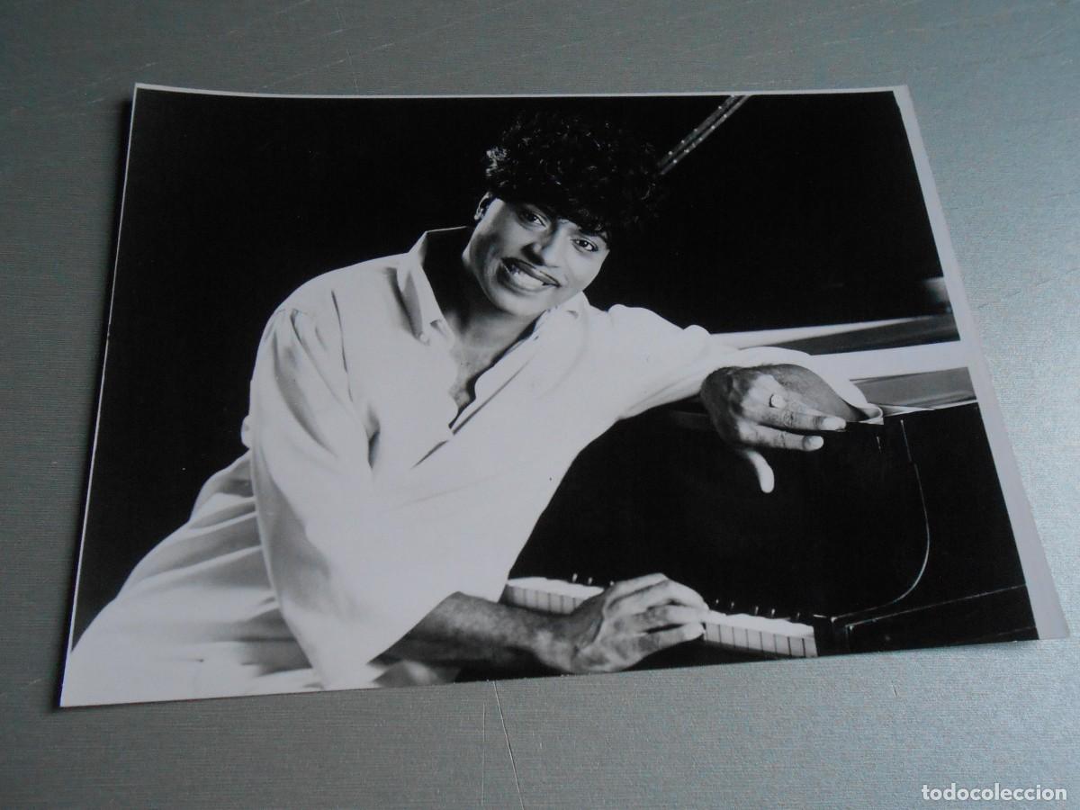Fotos de cantantes: FOTO de - LITTLE RICHARD - de 17,5 x 13 cms.