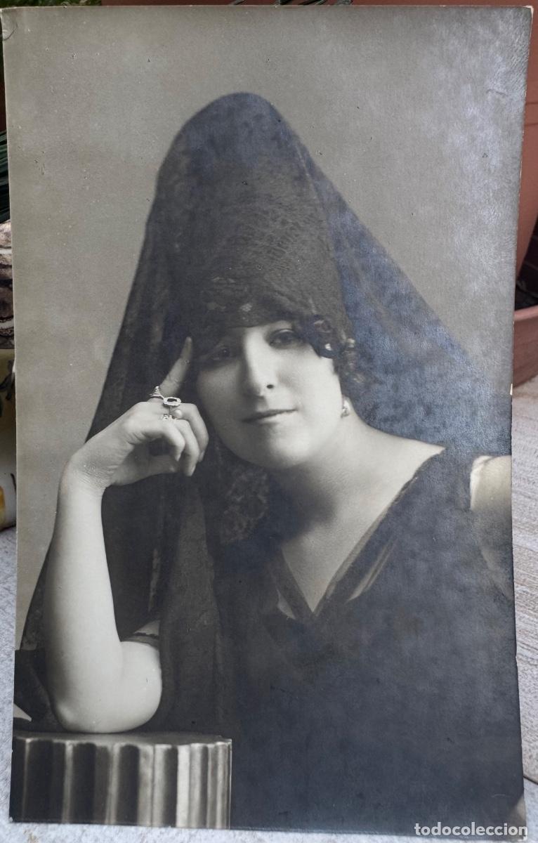Photos de Chanteurs et Chanteuses: FOTOGRAF&Iacute;A - EM&Eacute;RITA ESPARZA - CANTANTE CUPLETISTA Y ACTRIZ - FELICITACI&Oacute;N A PEDRO &Aacute;LVAREZ QUINTERO