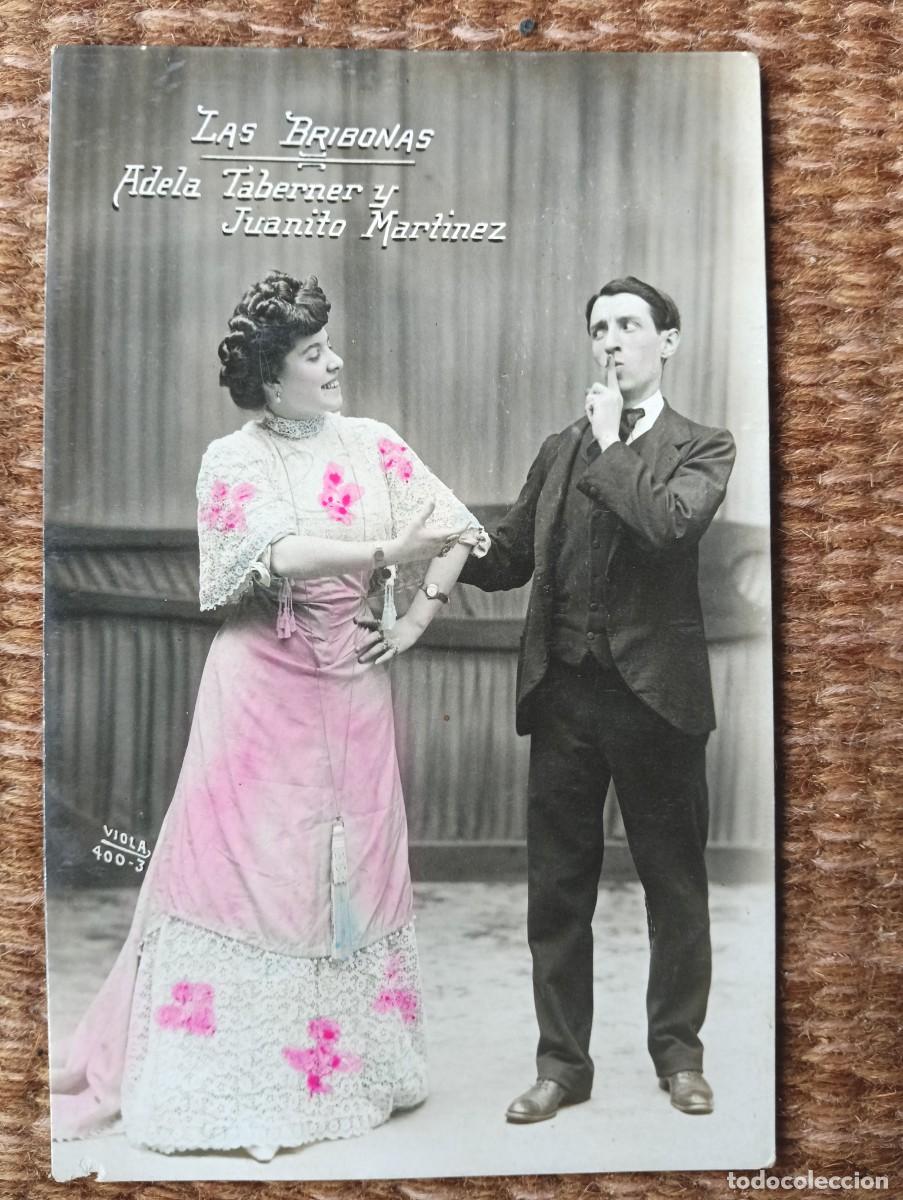 Fotos de cantantes: ADELA TABERNER - LAS BRIBONAS - CUPLETISTA, VEDETTE, ZARZUELA, OPERETA