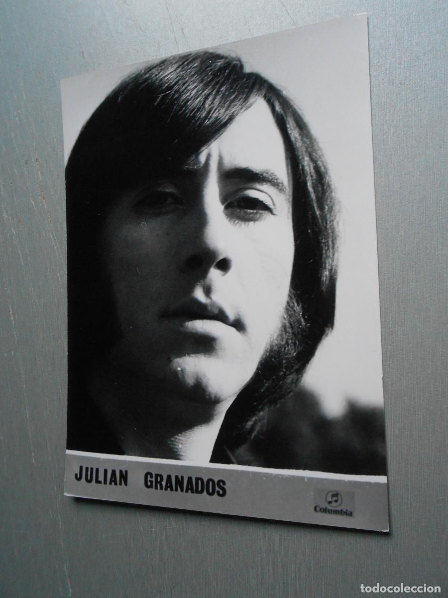 Photos de Chanteurs et Chanteuses: FOTO de - JULIAN GRANADOS - de 13 x 18 cms.