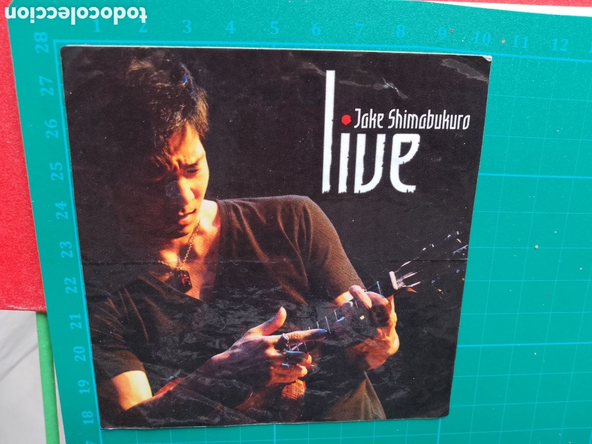 Fotos de cantantes: JAKE SHIMABUKURO . LIVE . 2009 . STICKER . PEGATINA