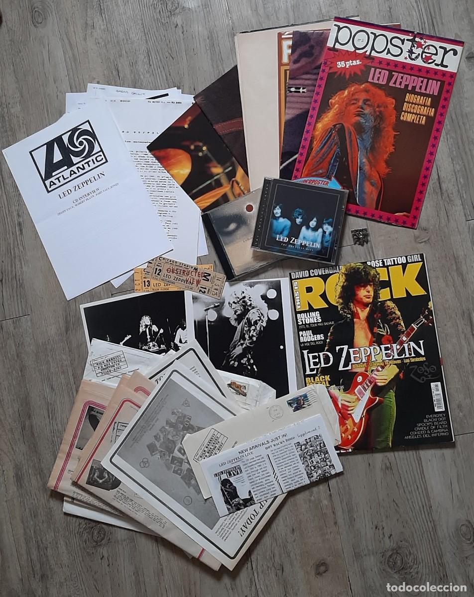 Photos de Chanteurs et Chanteuses: LED ZEPPELIN &ndash; POSTERS / TICKETS / CD / CATALOG.... - COLLECTOR&rsquo;S PACK
