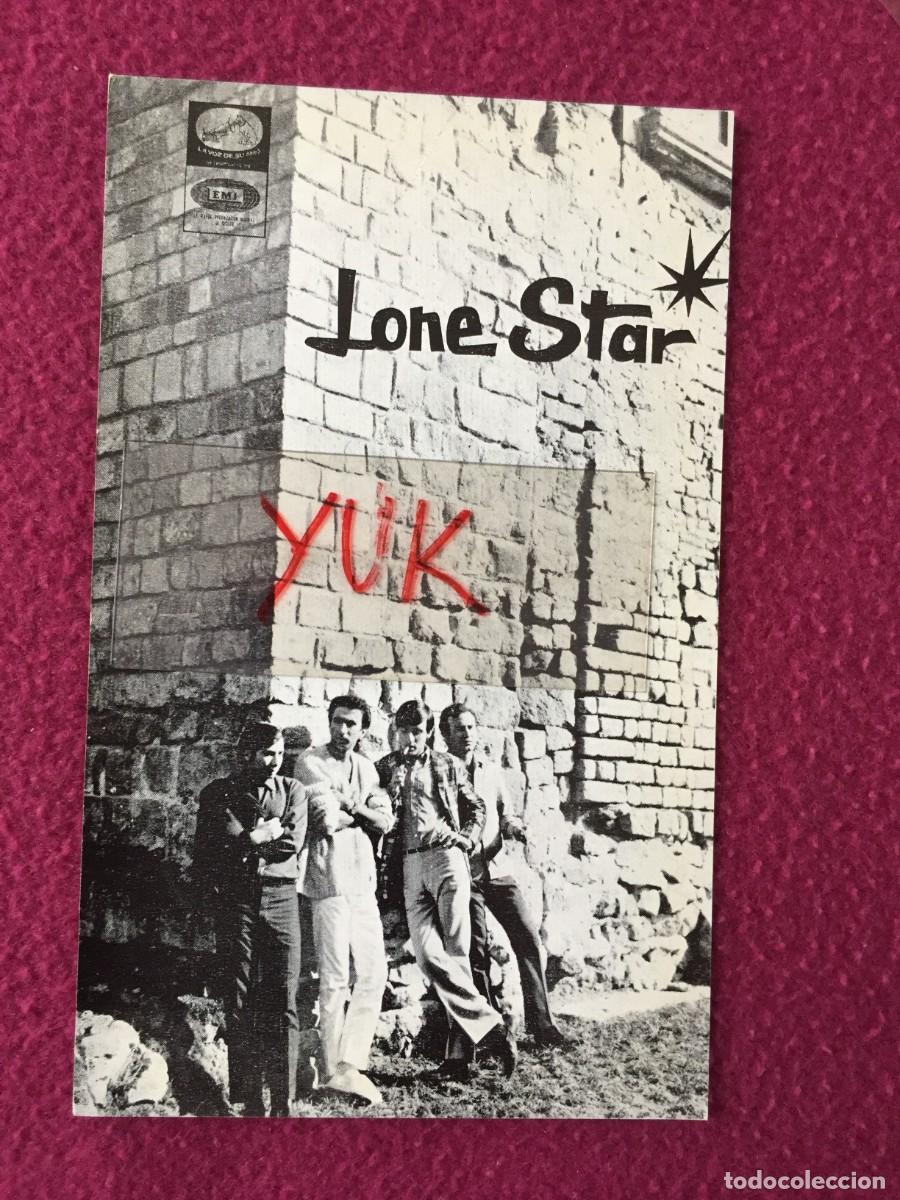 Fotos de cantantes: LONE STAR. Tarjeta promocional Discos EMI. A&ntilde;o 1967