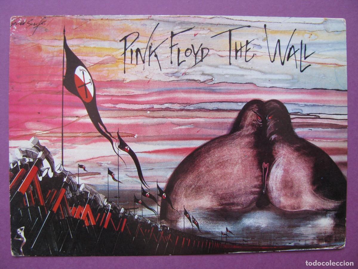 Fotos de cantantes: POSTAL DE PINK FLOYD. THE WALL. UNDERGROUND LE 316