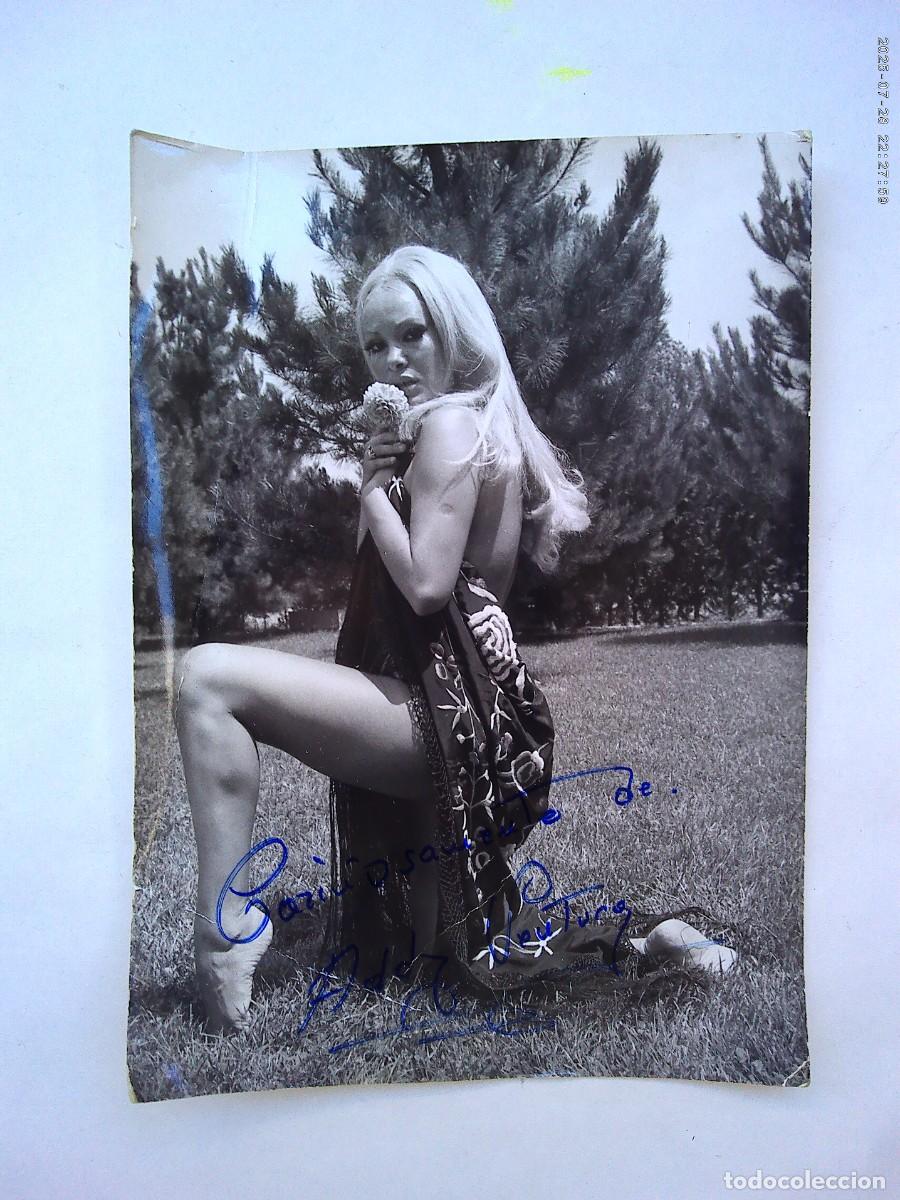 Fotos de cantantes: FOTO ORIGINAL DE LA ACTRIZ, CANTANTE Y VEDETTE ADDY VENTURA . DEDICADA Y FIRMADA , MANUSCRITA