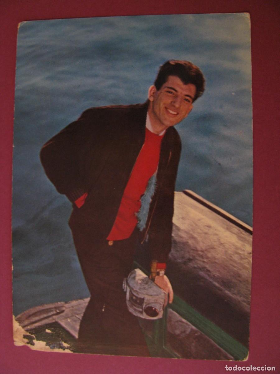 Fotos de cantantes: POSTAL DEL CANTANTE MICHELE. OSCARCOLOR. DESPERFECTOS