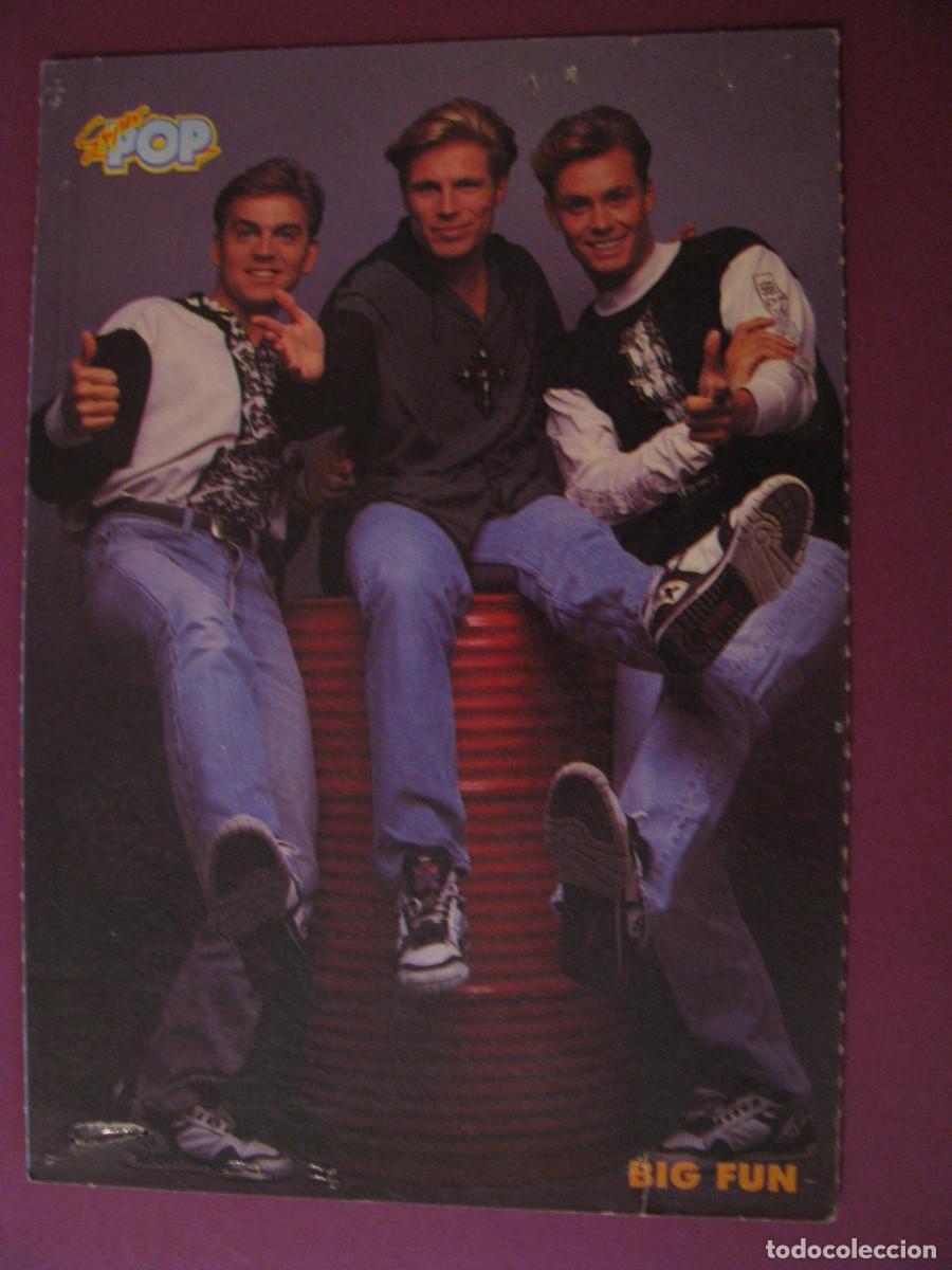 Fotos de cantantes: POSTAL DE LA BANDA BIG FUN. SUPER POP.