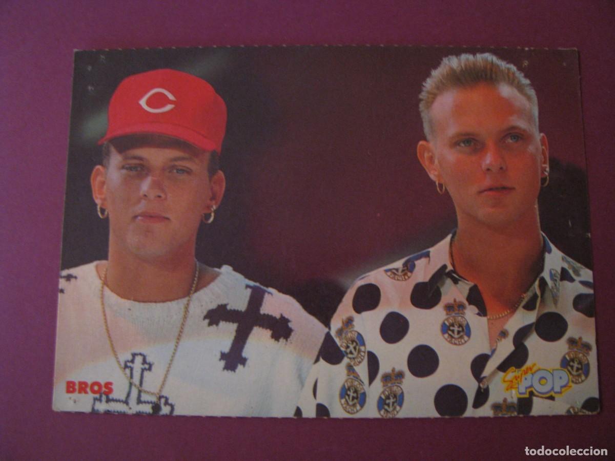 Fotos de cantantes: POSTAL DEL DUO BROS. SUPER POP.