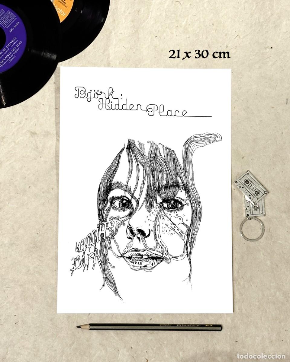 Fotos de cantantes: Björk - Hidden Place - Reproducci&oacute;n p&oacute;ster 21x30 cm