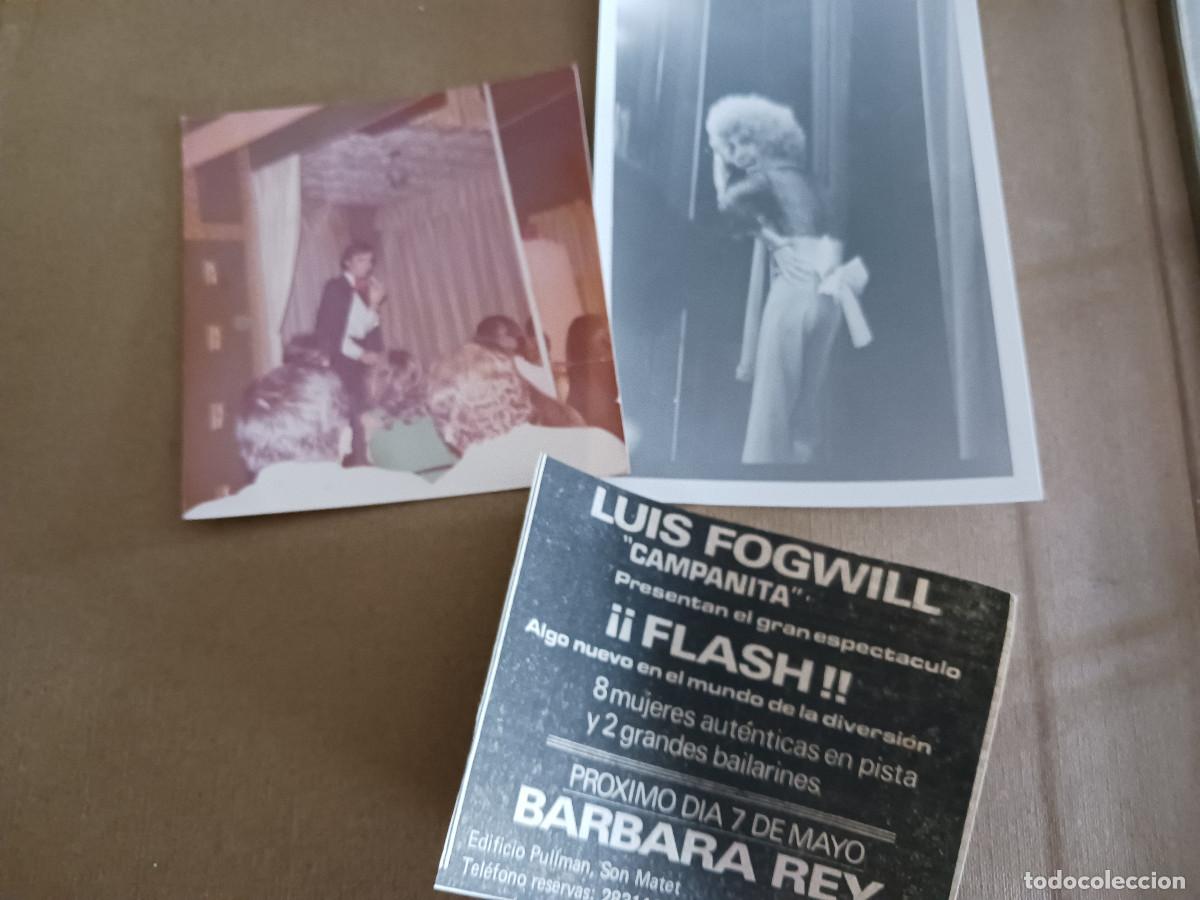 Fotos de cantantes: 2 fotos de luis fogwill, tito campana, campanita y peque&ntilde;o anuncio de barbara rey, palma de mallorca