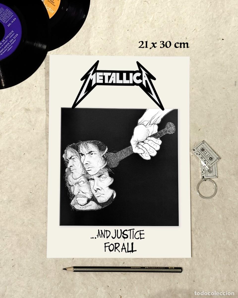Fotos de cantantes: Metallica - And Justice for All - Reproducci&oacute;n p&oacute;ster 21x30 cm