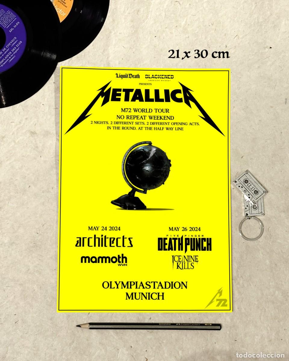 Fotos de cantantes: Metallica - Olympia Stadium Munich - Reproducci&oacute;n p&oacute;ster 21x30 cm