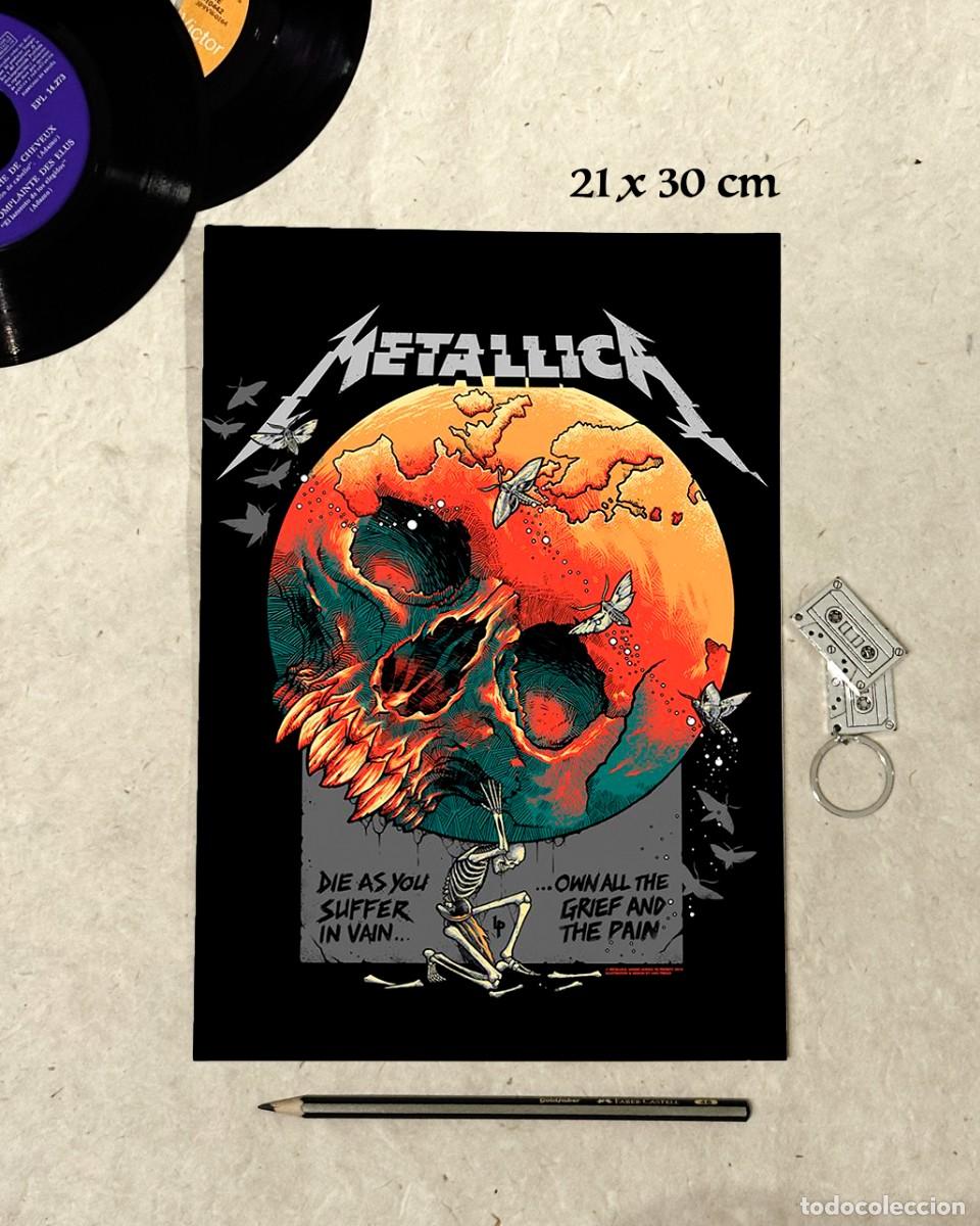Fotos de Cantores: Metallica - Die As You Suffer in Vain - Reproducci&oacute;n p&oacute;ster 21x30 cm