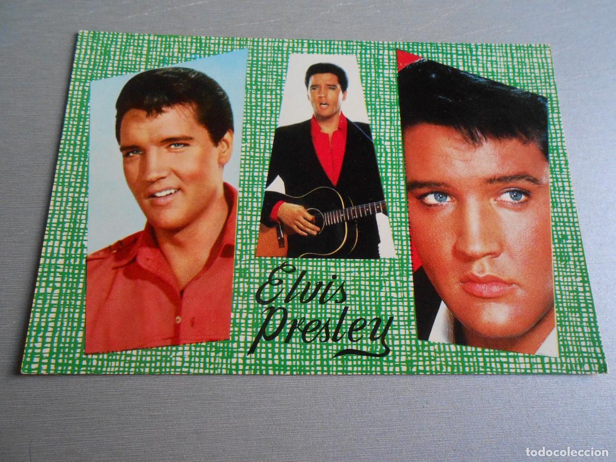 Photos of Singers: POSTAL de - ELVIS PRESLEY - de 15 x 10 cms.