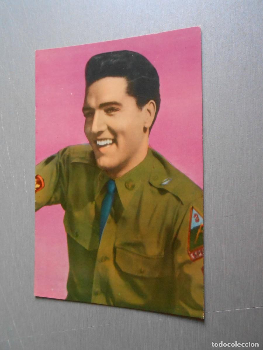Photos de Chanteurs et Chanteuses: POSTAL de - ELVIS PRESLEY - de 10 x 15 cms.