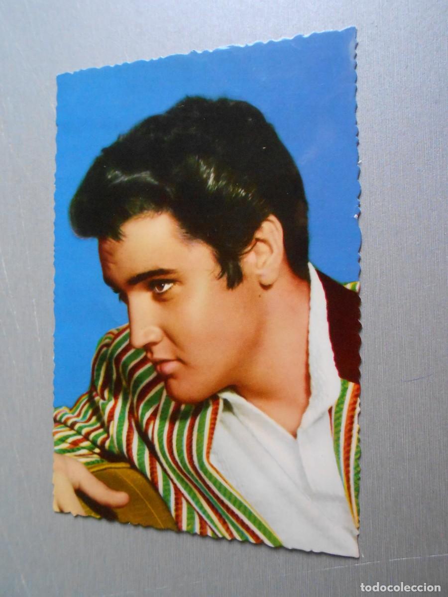 Photos de Chanteurs et Chanteuses: POSTAL de - ELVIS PRESLEY - de 10 x 15 cms.