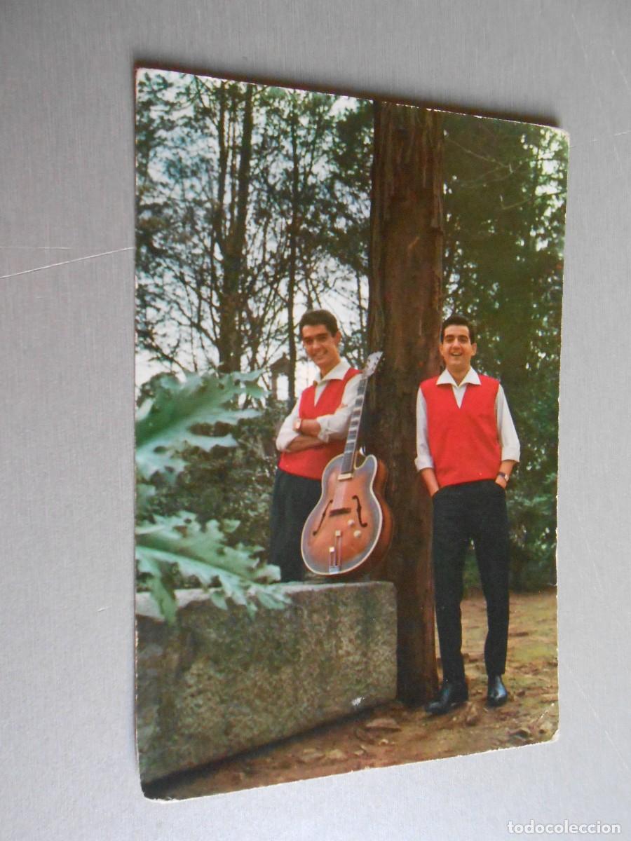 Fotos de cantantes: POSTAL de - DUO DINAMICO - de 10 x 15 cms.