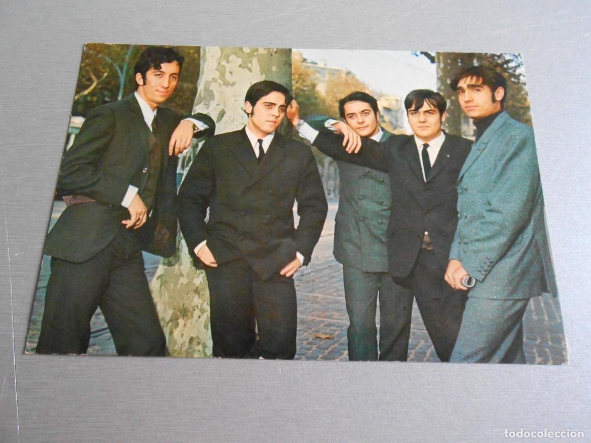 Fotos de cantantes: POSTAL de - Los SALVAJES - de 14,5 x 10 cms.