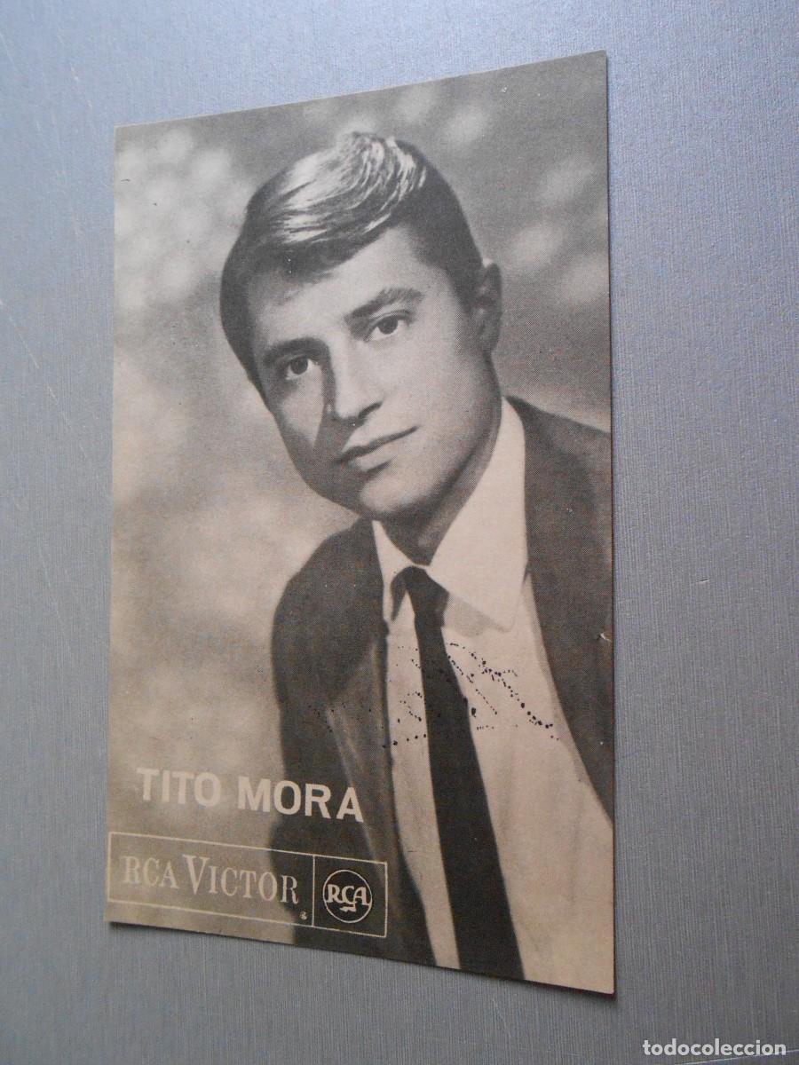 Fotos de cantantes: FOTO de - TITO MORA - de 9 x 15 cms.