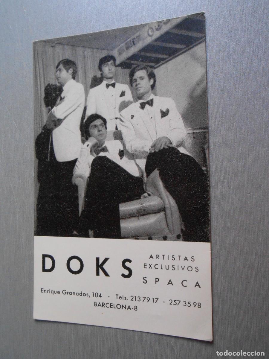 Fotos de cantantes: FOTO de - DOKS - de 9 x 14,5 cms.