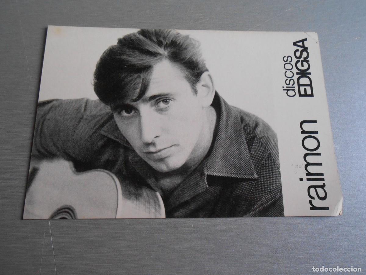 Fotos de cantantes: FOTO de - RAIMON - de 16 x 11 cms.