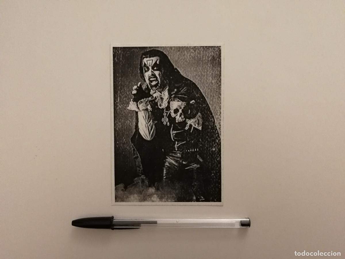 Fotos de cantantes: IMPRESO PAPEL -10*15- KING DIAMOND - HEAVY METAL