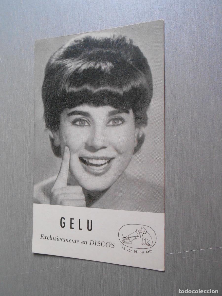 Fotos de cantantes: FOTO de - GELU - de 9,5 x 15,5 cms.