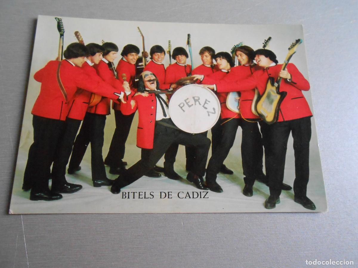 Fotos de cantantes: POSTAL de - BITELS DE CADIZ - de 14,5 x 10,5 cms.