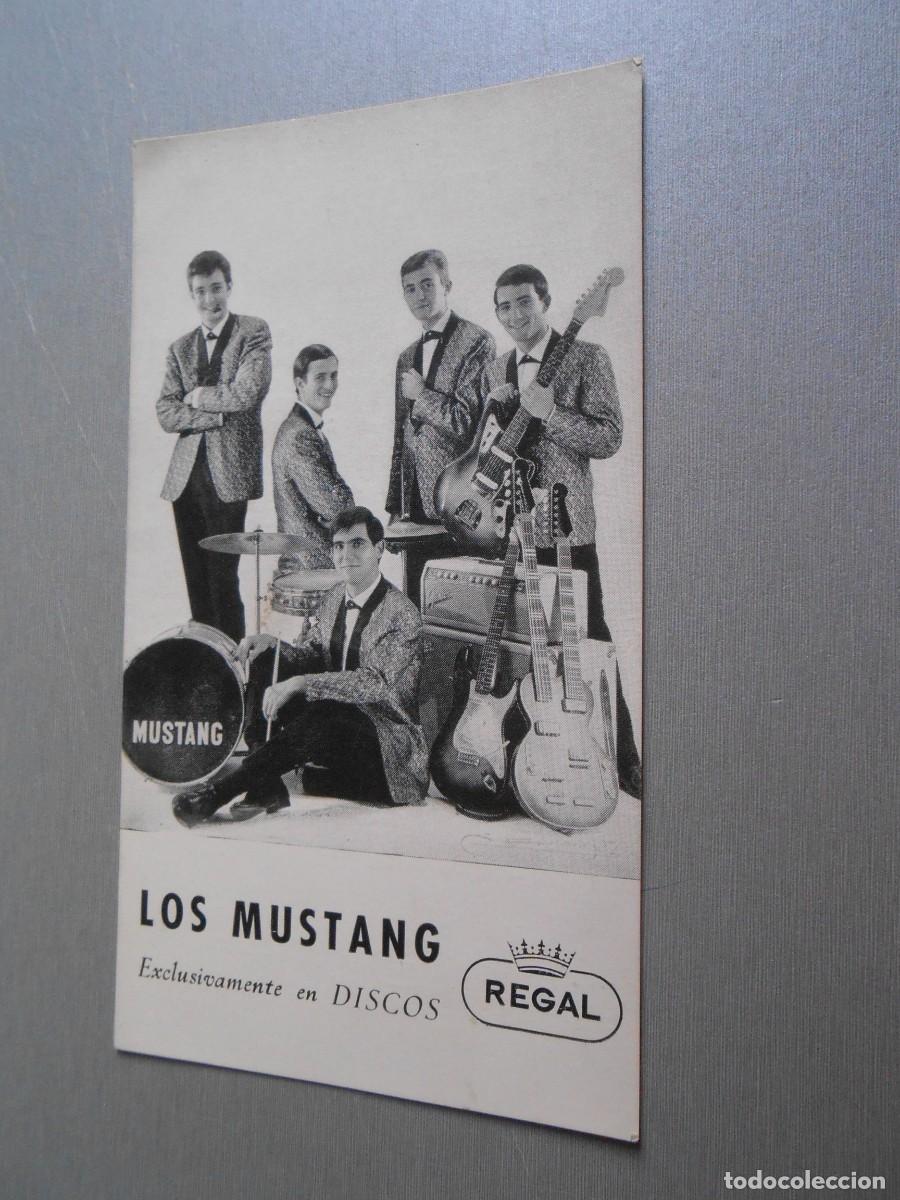 Fotos de cantantes: FOTO de - LOS MUSTANG - de 9 x 16 cms.